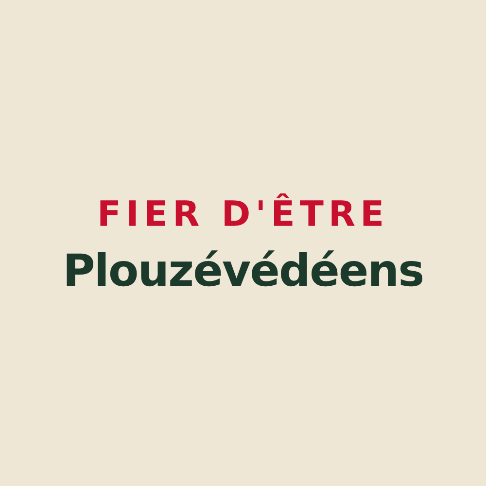 Tote bag « Fier d'être Plouzévédéens » — design pour Plouzévédé