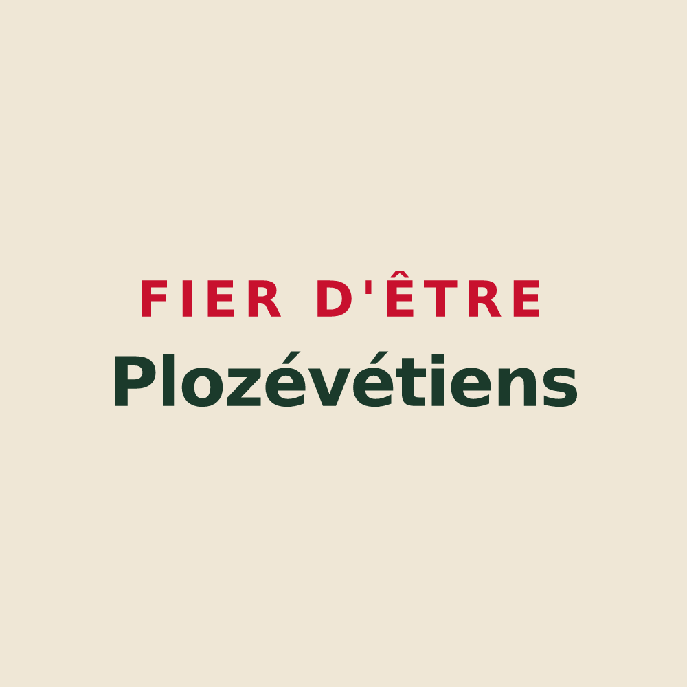 Tote bag « Fier d'être Plozévétiens » — design pour Plozévet