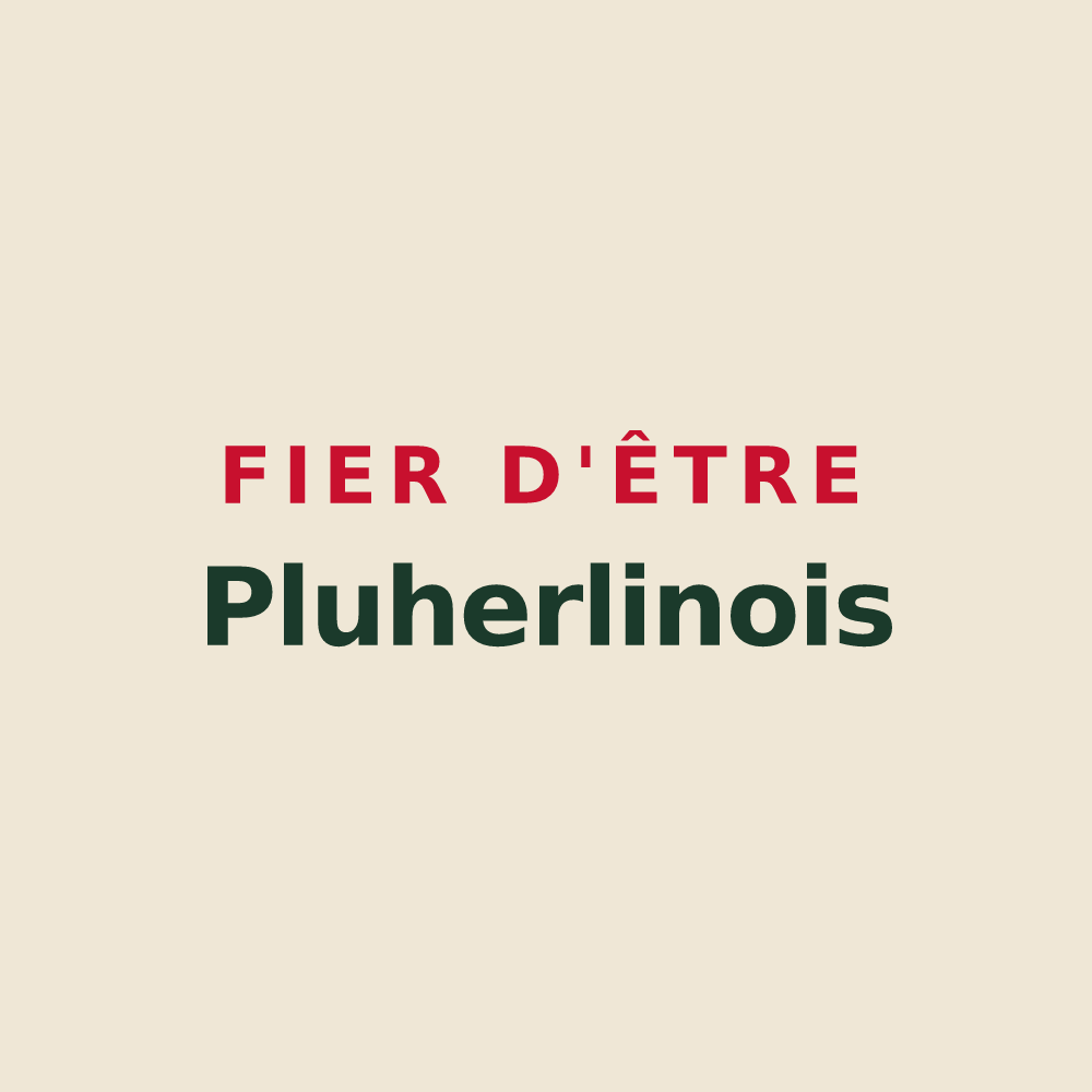 Tote bag « Fier d'être Pluherlinois » — design pour Pluherlin