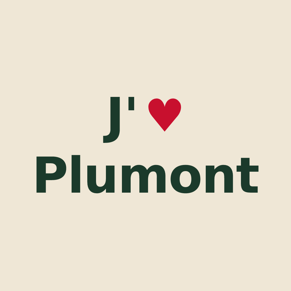 Tote bag personnalisé Plumont — design J'aime Plumont