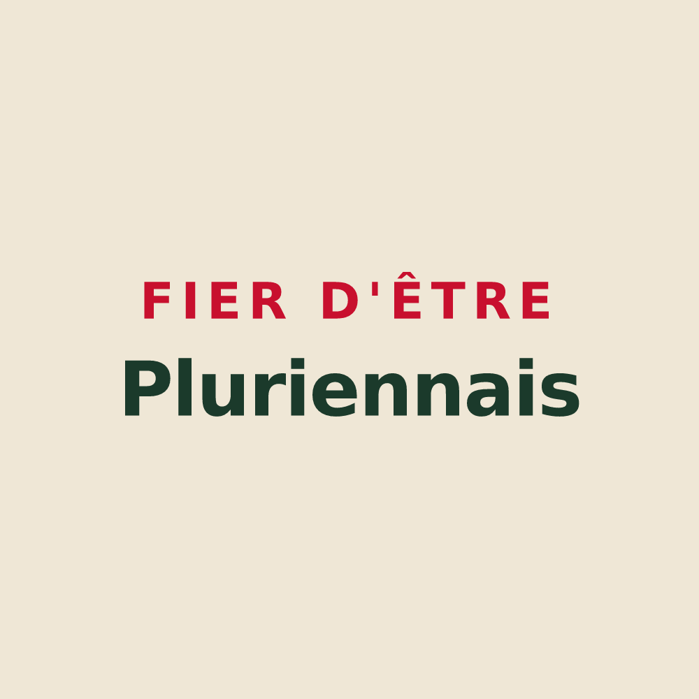Tote bag « Fier d'être Pluriennais » — design pour Plurien
