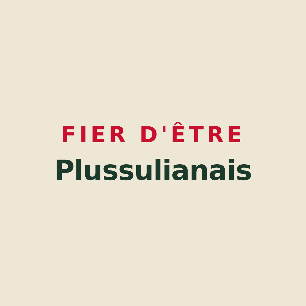 Tote bag « Fier d'être Plussulianais » — design pour Plussulien