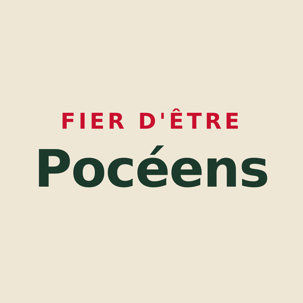 Tote bag « Fier d'être Pocéens » — design pour Pocé-les-Bois