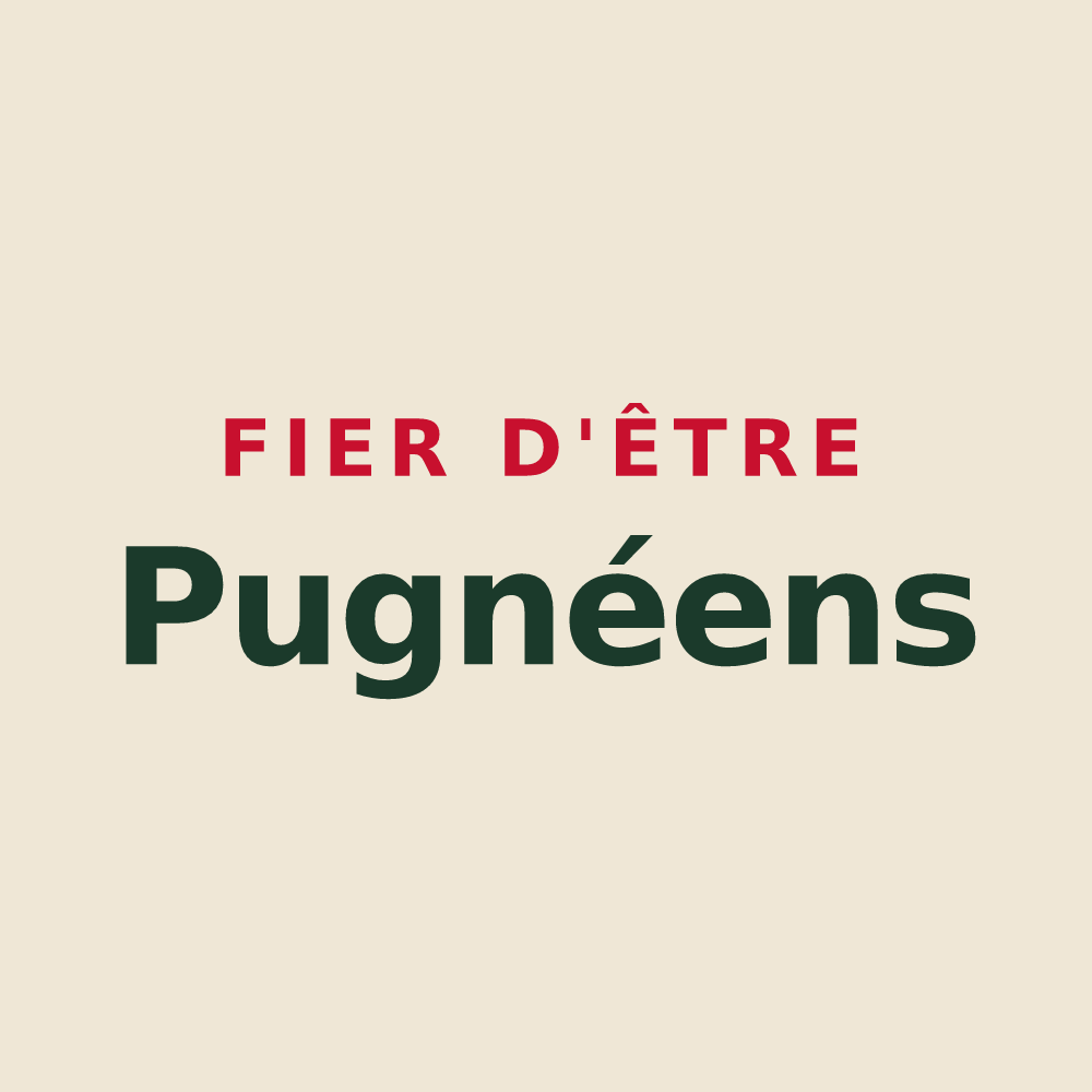 Tote bag « Fier d'être Pugnéens » — design pour Poigny-la-Forêt