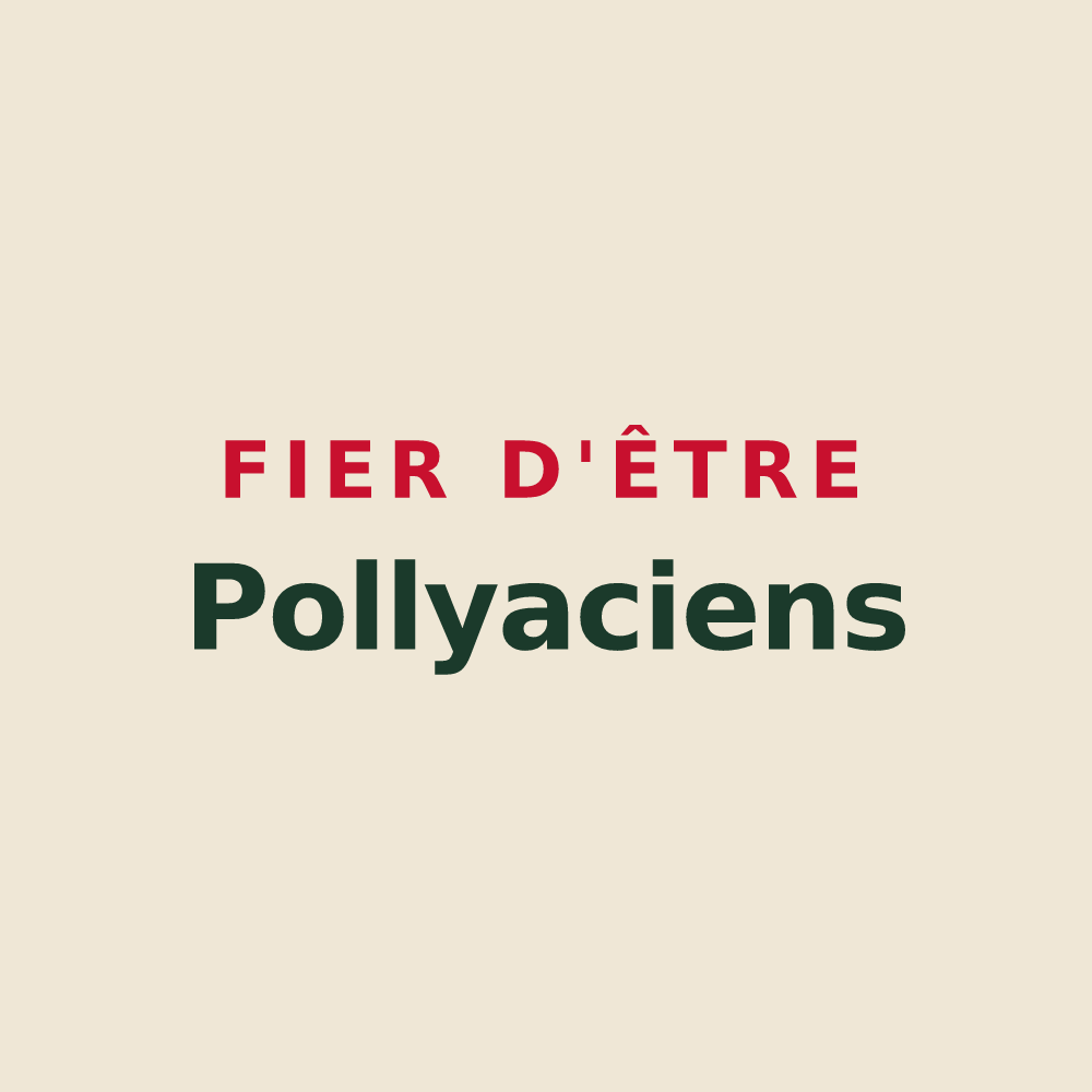 Tote bag « Fier d'être Pollyaciens » — design pour Poilly-sur-Tholon