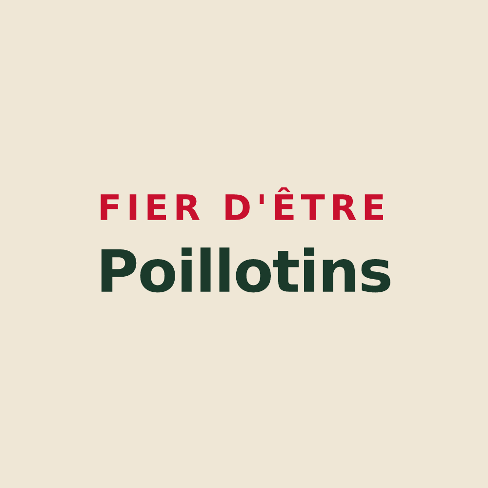 Tote bag « Fier d'être Poillotins » — design pour Poilly