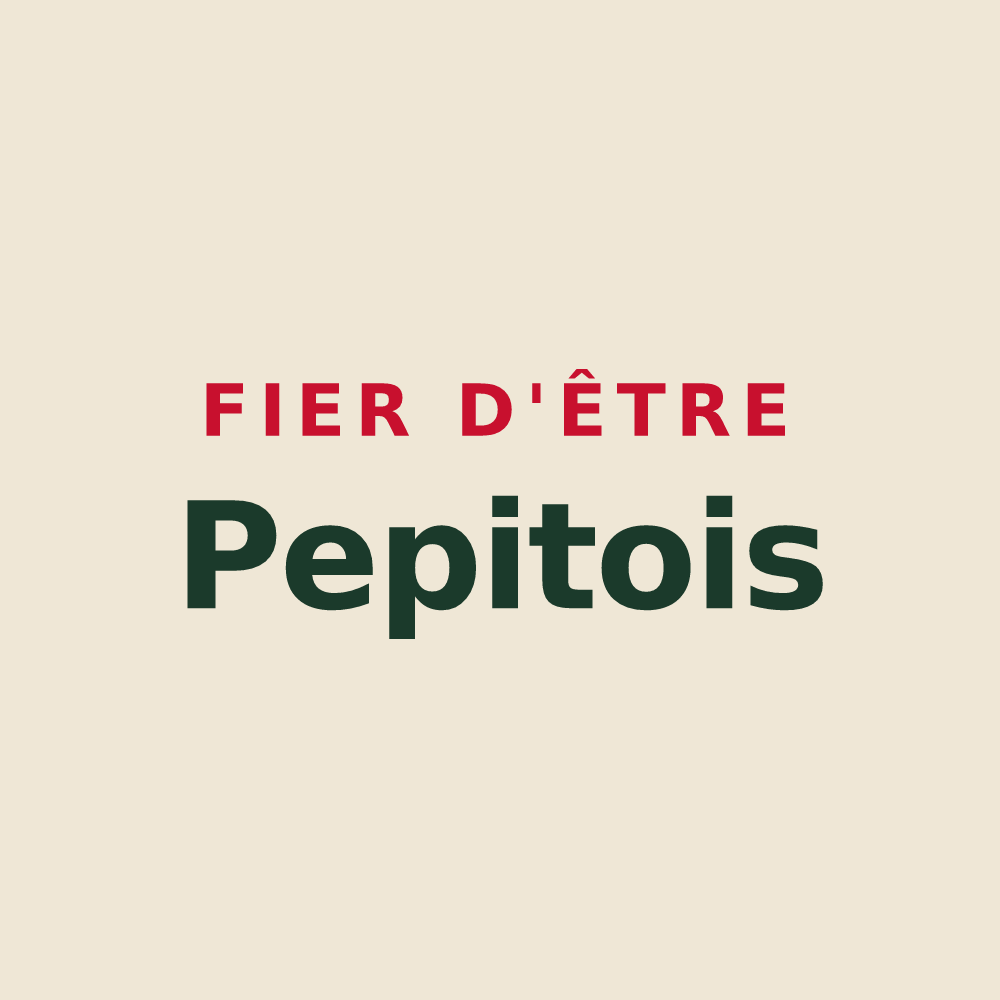 Tote bag « Fier d'être Pepitois » — design pour Poincy