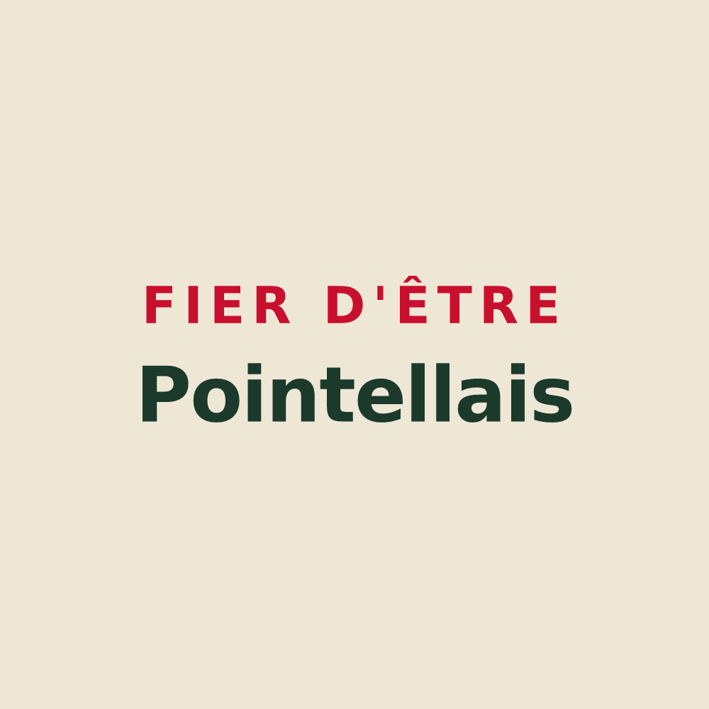 Tote bag « Fier d'être Pointellais » — design pour Pointel