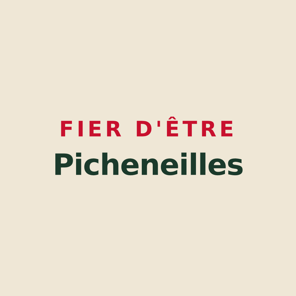 Tote bag « Fier d'être Picheneilles » — design pour Poissons