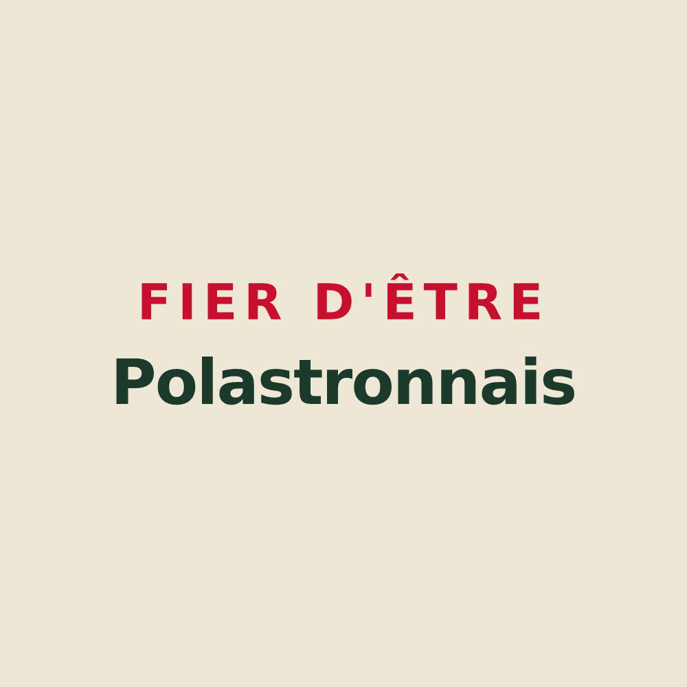 Tote bag « Fier d'être Polastronnais » — design pour Polastron