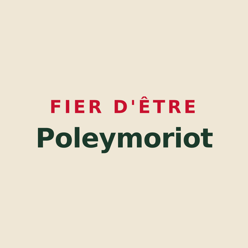 Tote bag « Fier d'être Poleymoriot » — design pour Poleymieux-au-Mont-d'Or