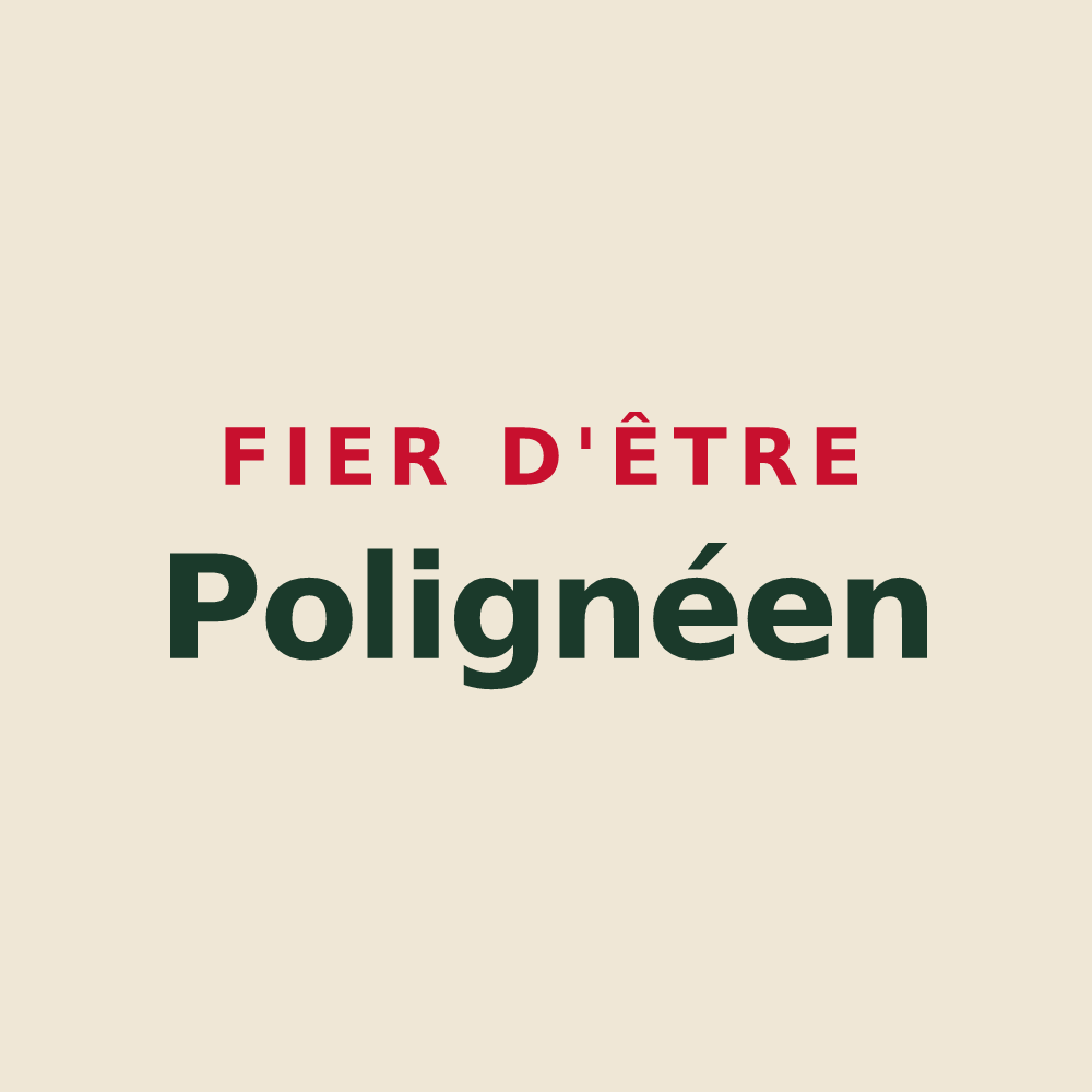 Tote bag « Fier d'être Polignéen » — design pour Poligné