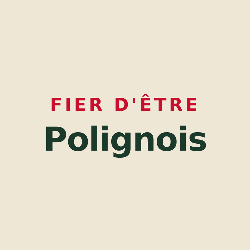 Tote bag « Fier d'être Polignois » — design pour Poligny