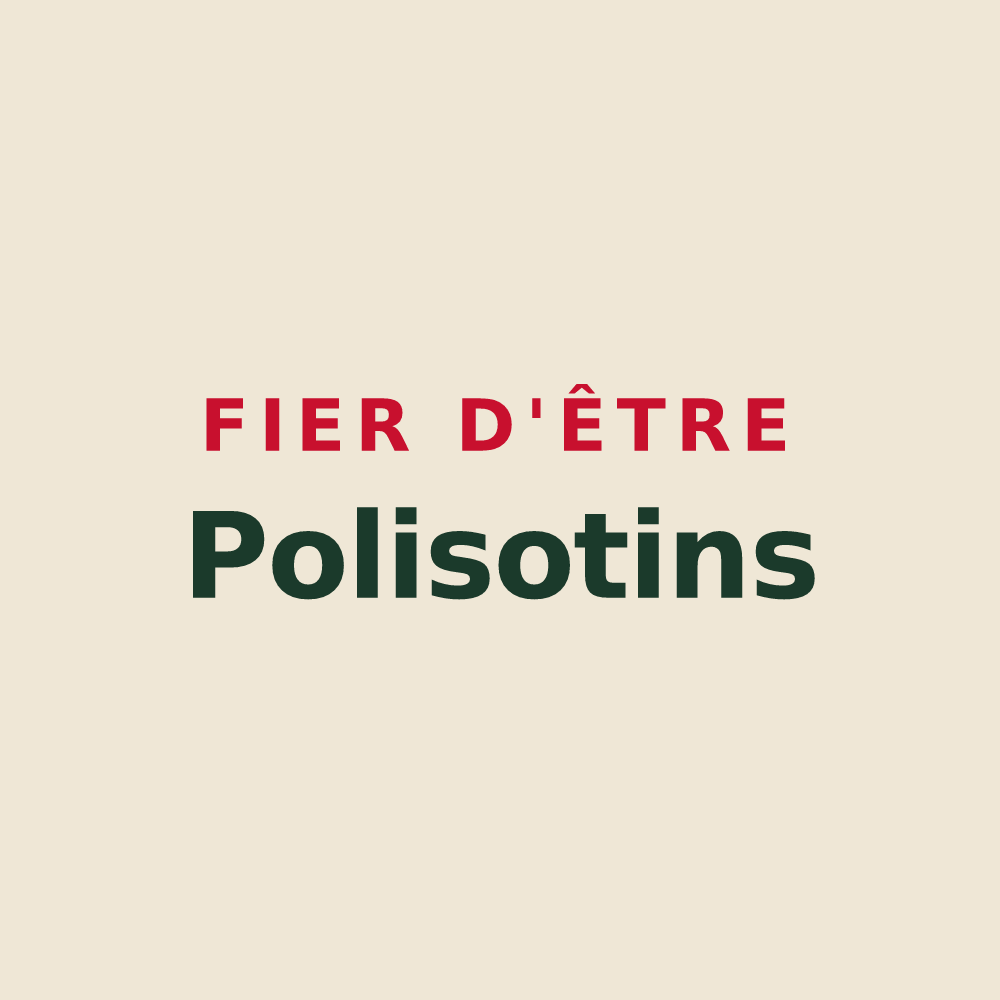 Tote bag « Fier d'être Polisotins » — design pour Polisot