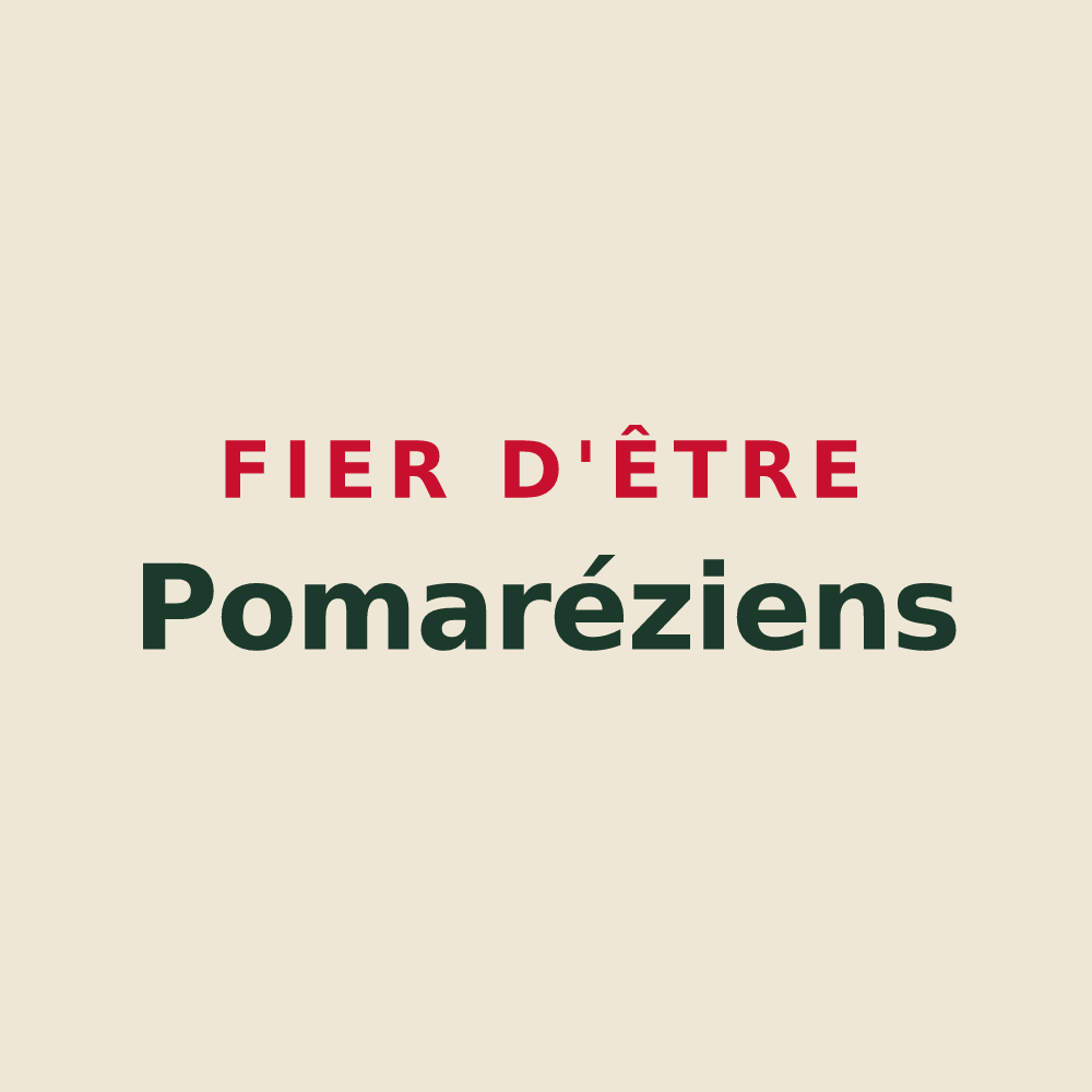 Tote bag « Fier d'être Pomaréziens » — design pour Pomarez