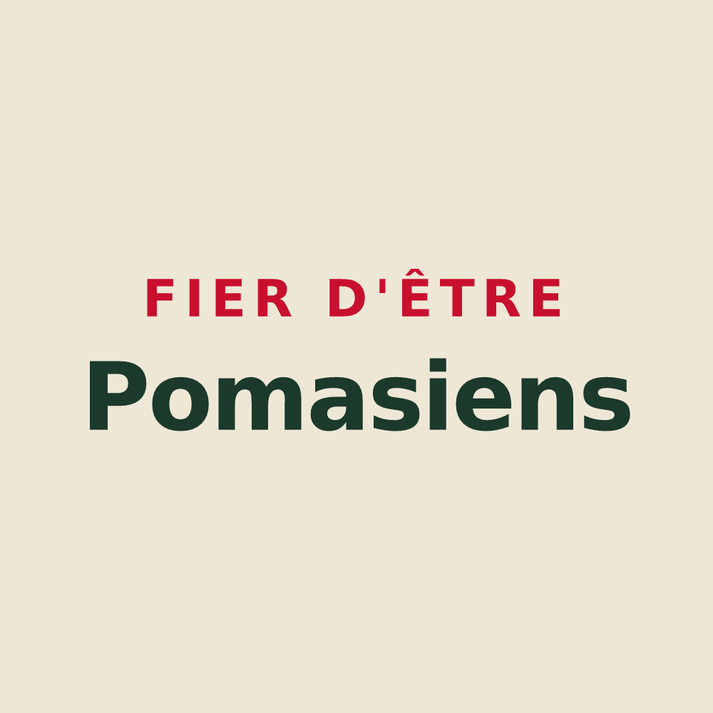 Tote bag « Fier d'être Pomasiens » — design pour Pomas