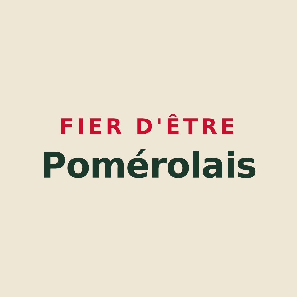 Tote bag « Fier d'être Pomérolais » — design pour Pomérols