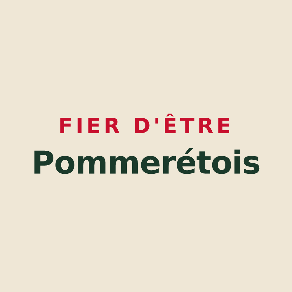 Tote bag « Fier d'être Pommerétois » — design pour Pommeret