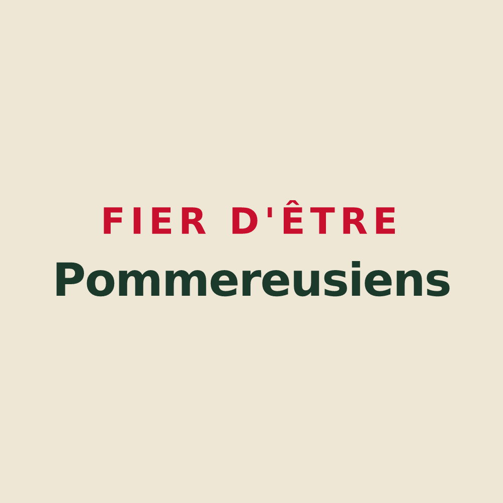 Tote bag « Fier d'être Pommereusiens » — design pour Pommereux