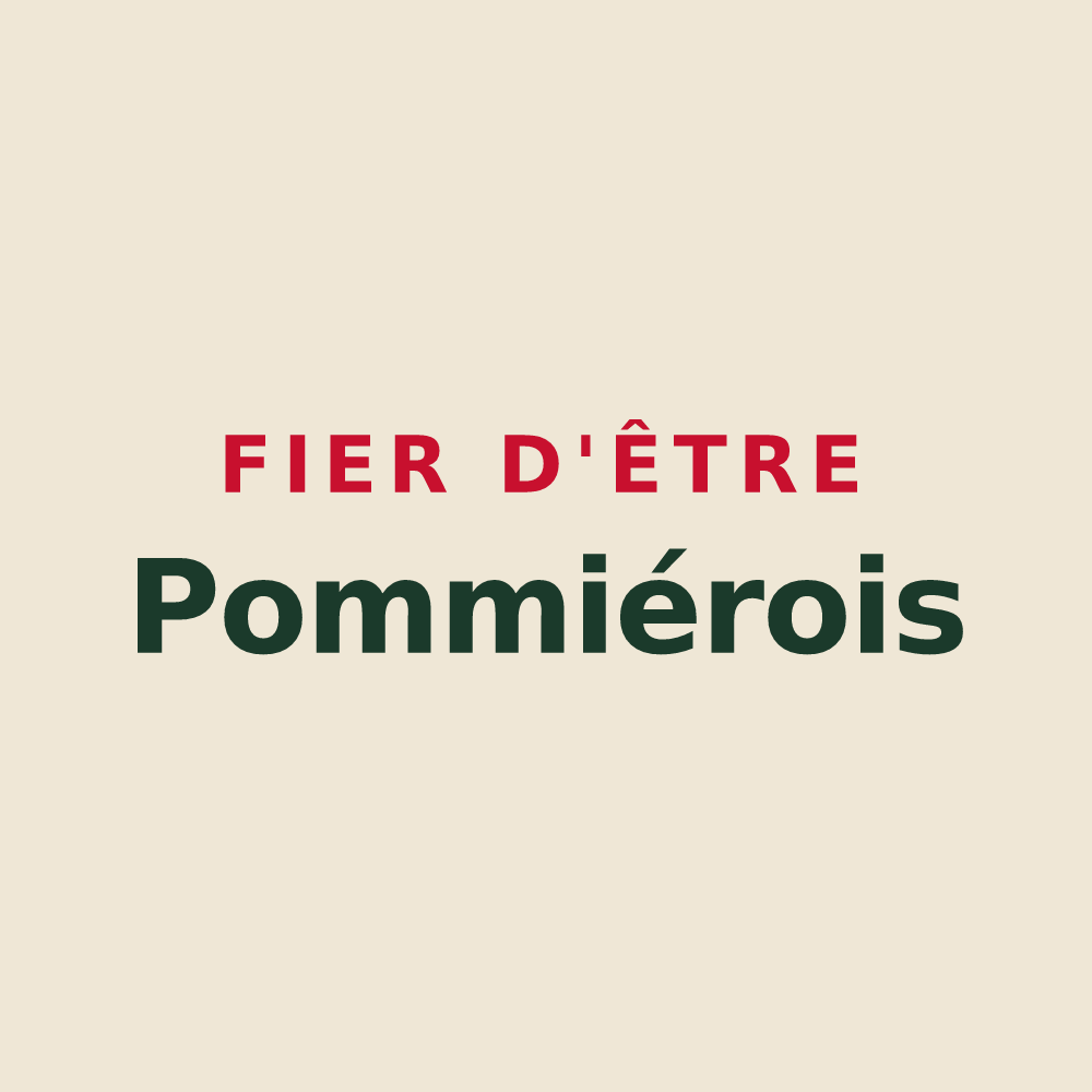 Tote bag « Fier d'être Pommiérois » — design pour Pommiers