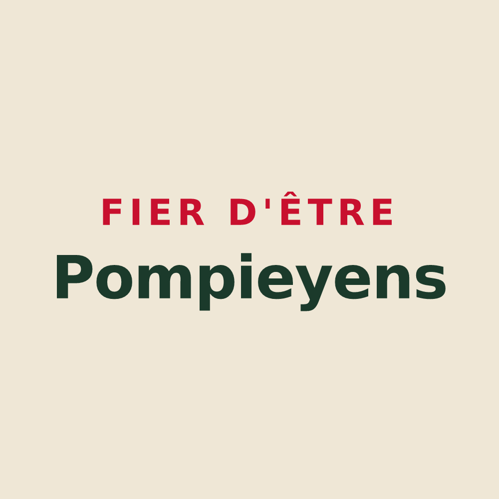 Tote bag « Fier d'être Pompieyens » — design pour Pompiey