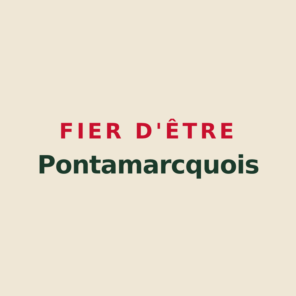 Tote bag « Fier d'être Pontamarcquois » — design pour Pont-à-Marcq