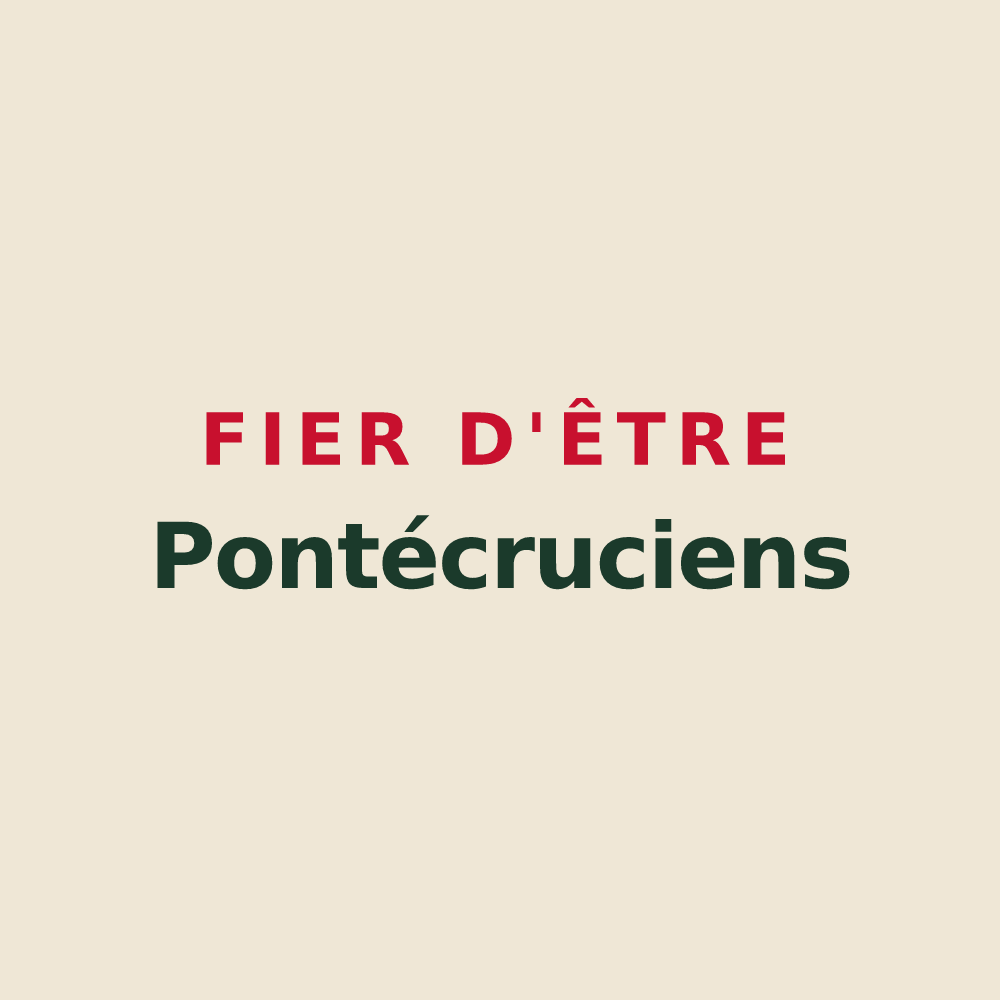 Tote bag « Fier d'être Pontécruciens » — design pour Pont-Croix