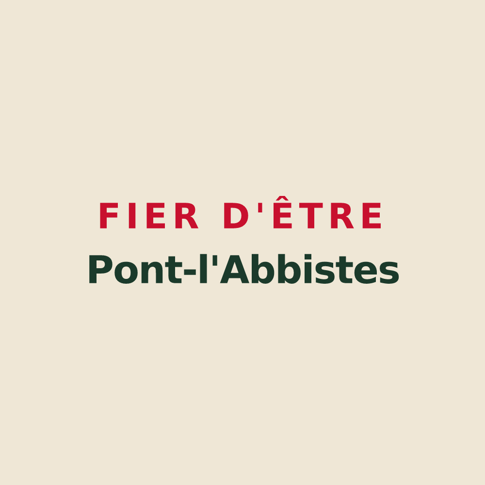 Tote bag « Fier d'être Pont-l'Abbistes » — design pour Pont-l'Abbé