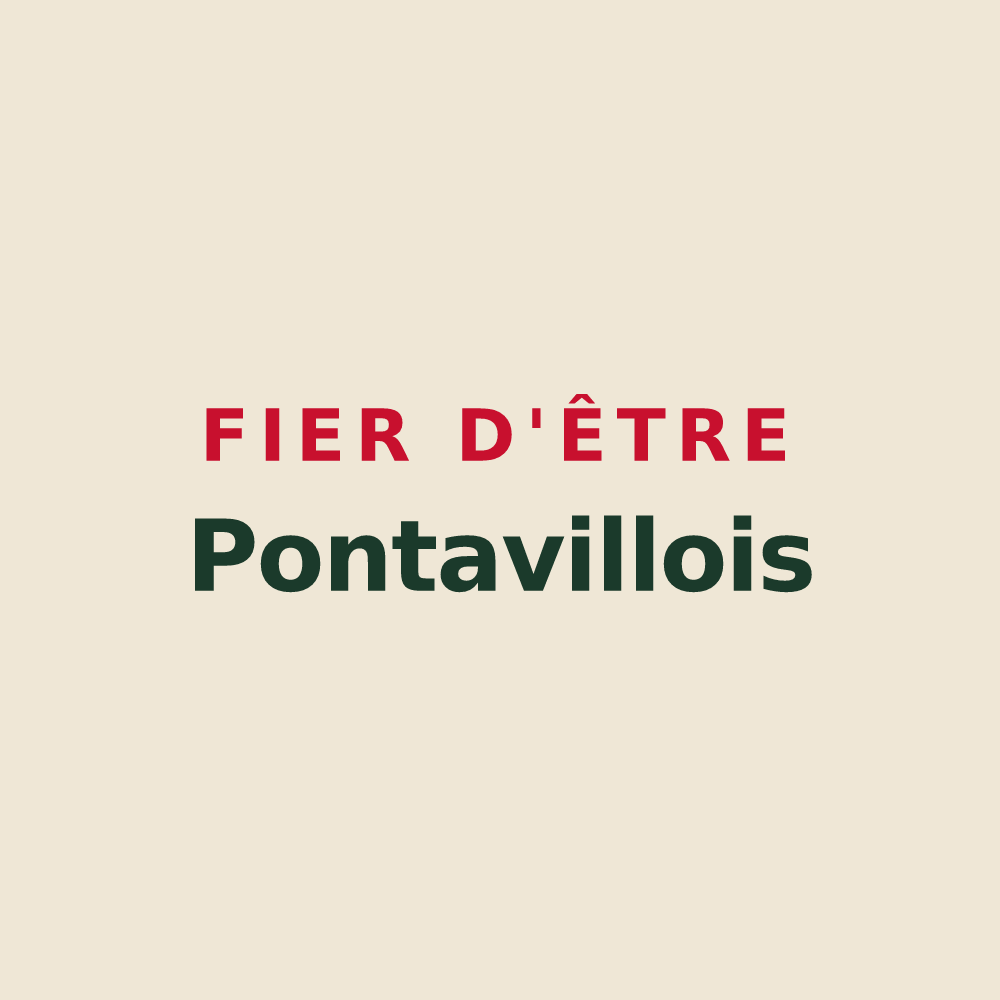 Tote bag « Fier d'être Pontavillois » — design pour Pont-la-Ville