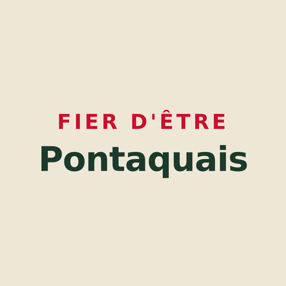 Tote bag « Fier d'être Pontaquais » — design pour Pontacq