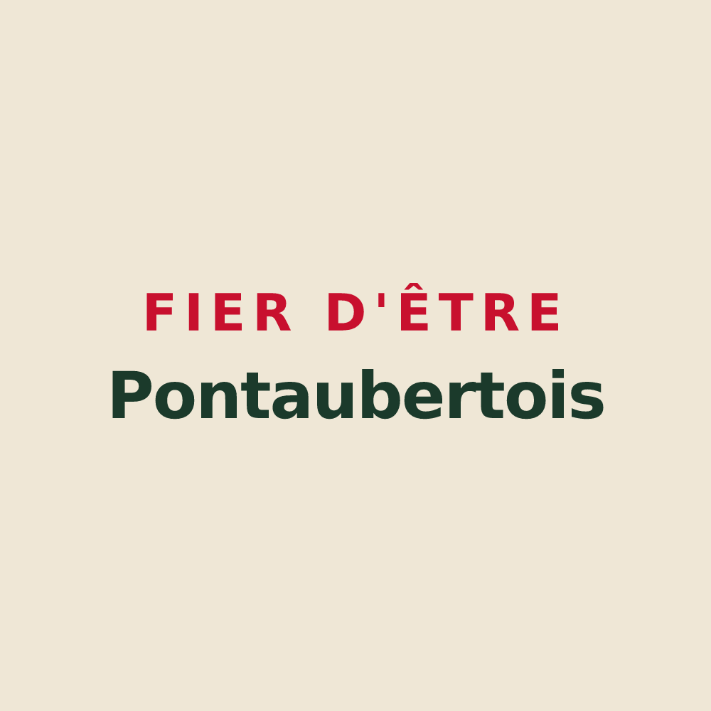 Tote bag « Fier d'être Pontaubertois » — design pour Pontaubert