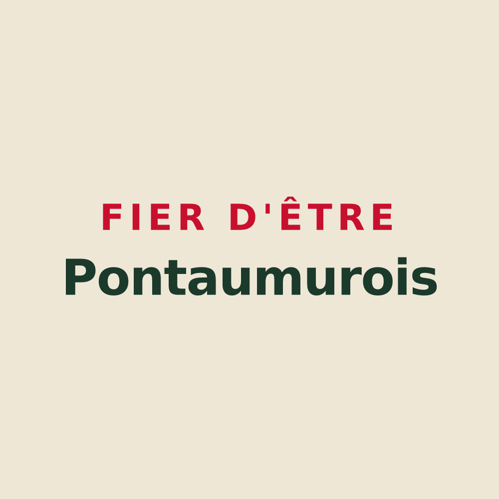 Tote bag « Fier d'être Pontaumurois » — design pour Pontaumur