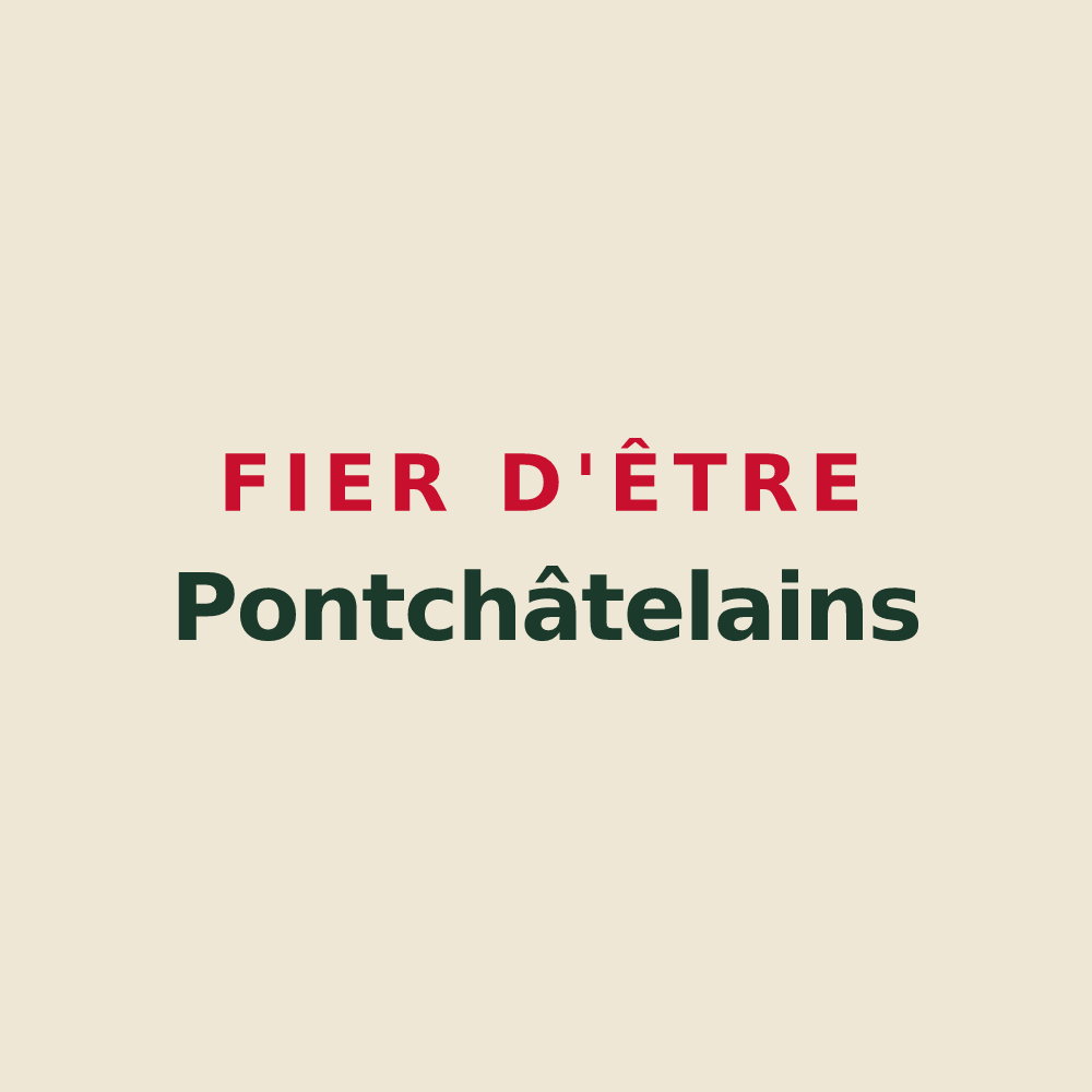 Tote bag « Fier d'être Pontchâtelains » — design pour Pontchâteau