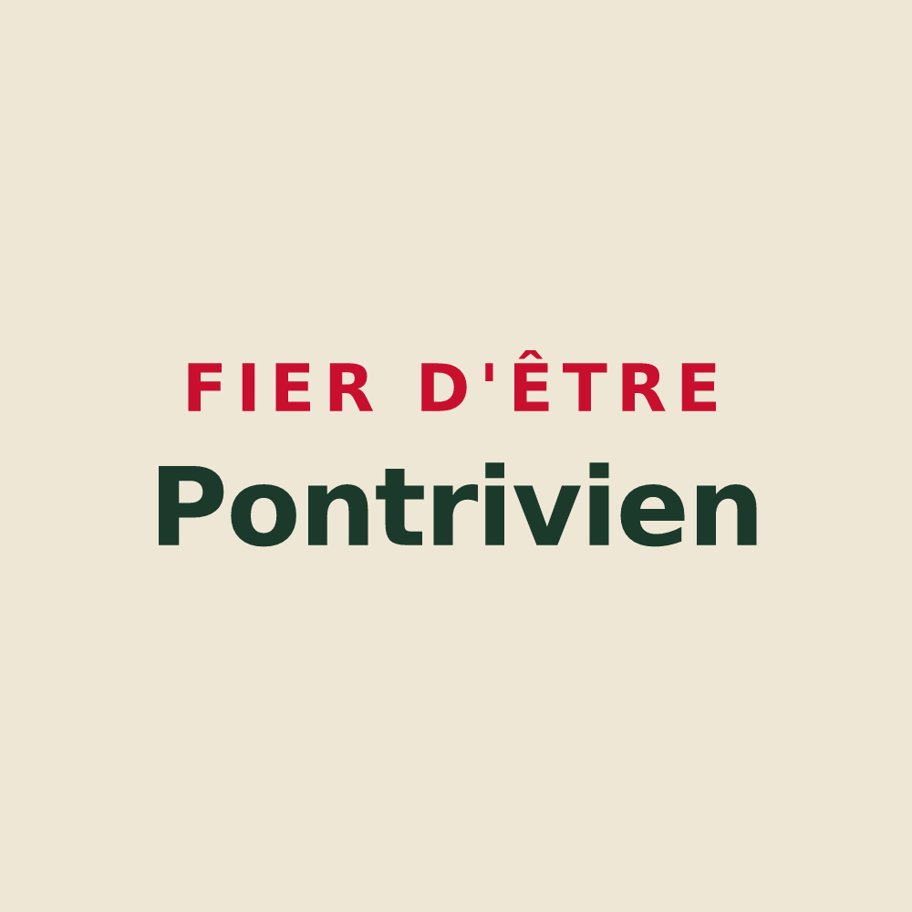 Tote bag « Fier d'être Pontrivien » — design pour Pontrieux