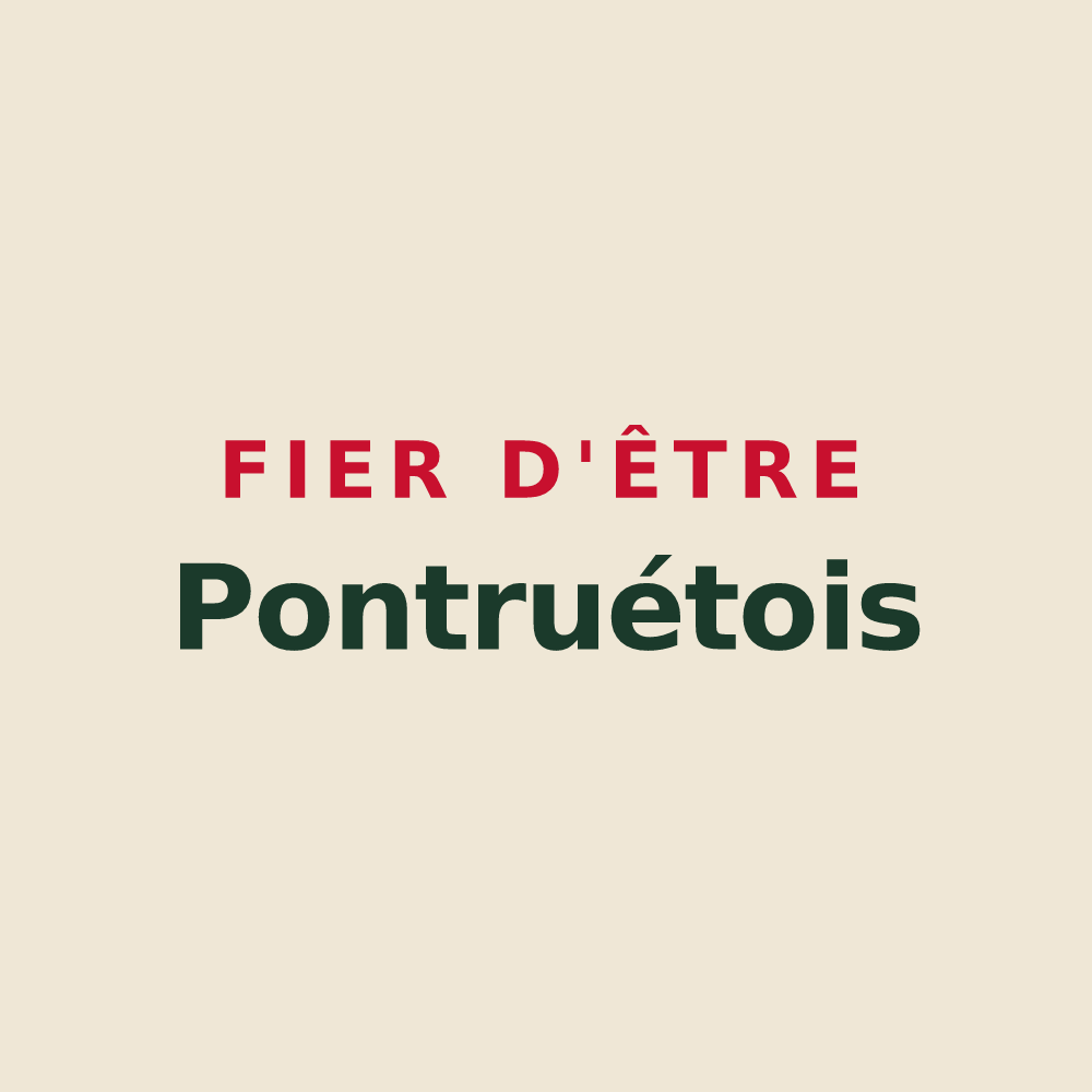 Tote bag « Fier d'être Pontruétois » — design pour Pontruet