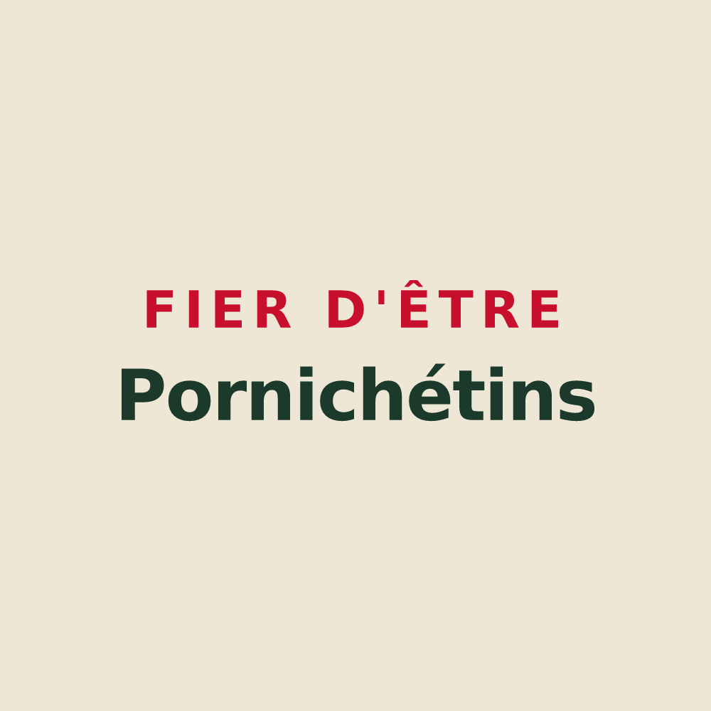 Tote bag « Fier d'être Pornichétins » — design pour Pornichet