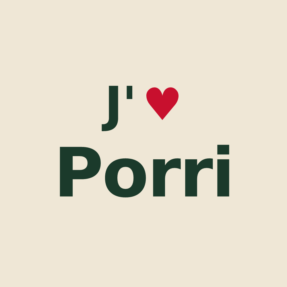 Tote bag personnalisé Porri — design J'aime Porri