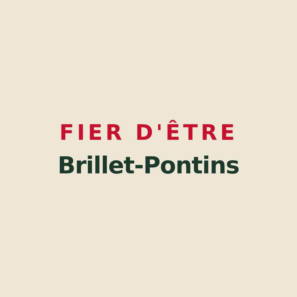 Tote bag « Fier d'être Brillet-Pontins » — design pour Port-Brillet