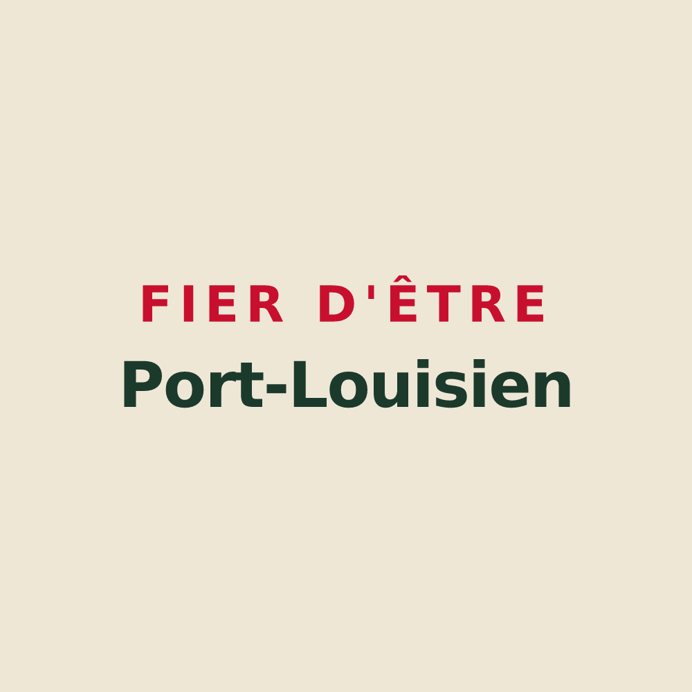 Tote bag « Fier d'être Port-Louisien » — design pour Port-Louis