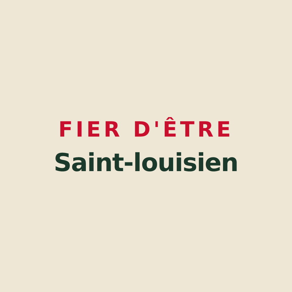 Tote bag « Fier d'être Saint-louisien » — design pour Port-Saint-Louis-du-Rhône