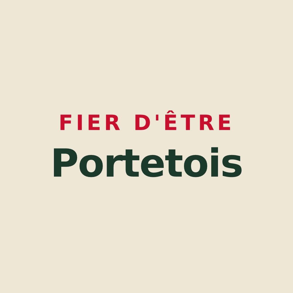 Tote bag « Fier d'être Portetois » — design pour Portet-de-Luchon