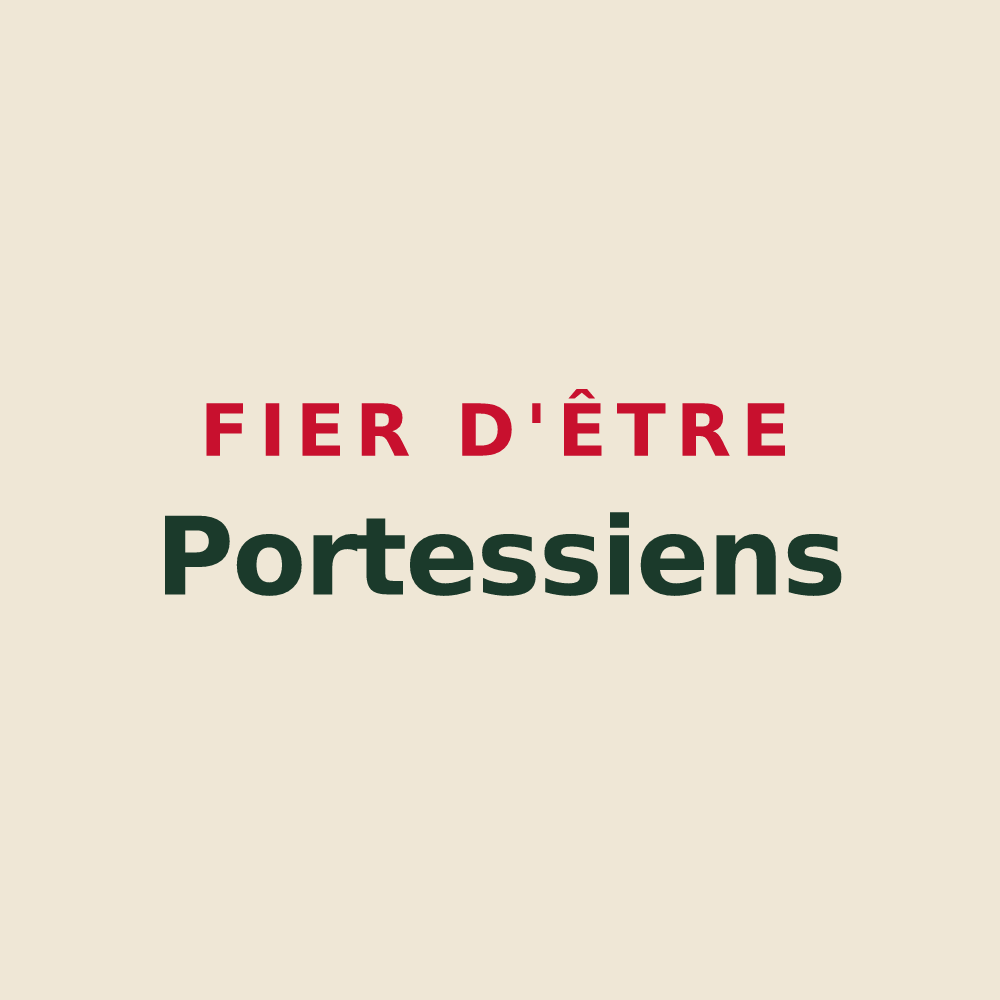 Tote bag « Fier d'être Portessiens » — design pour Portieux