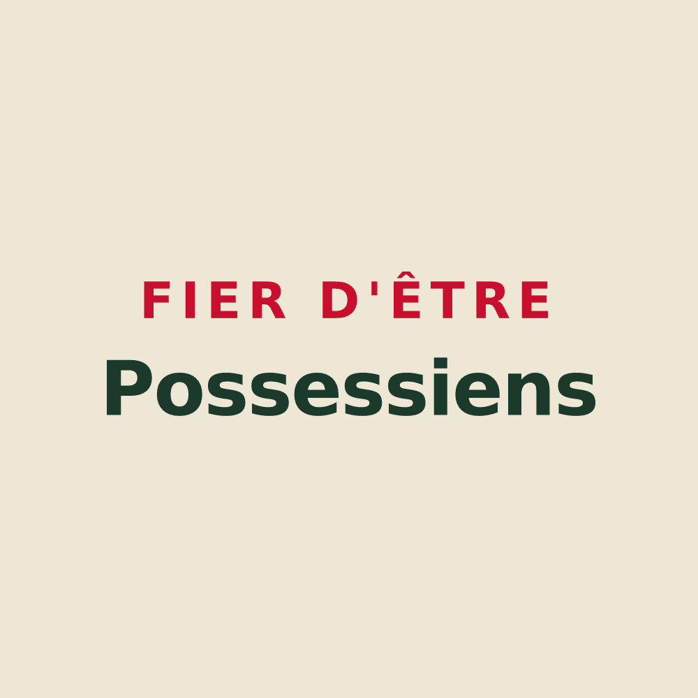 Tote bag « Fier d'être Possessiens » — design pour Possesse