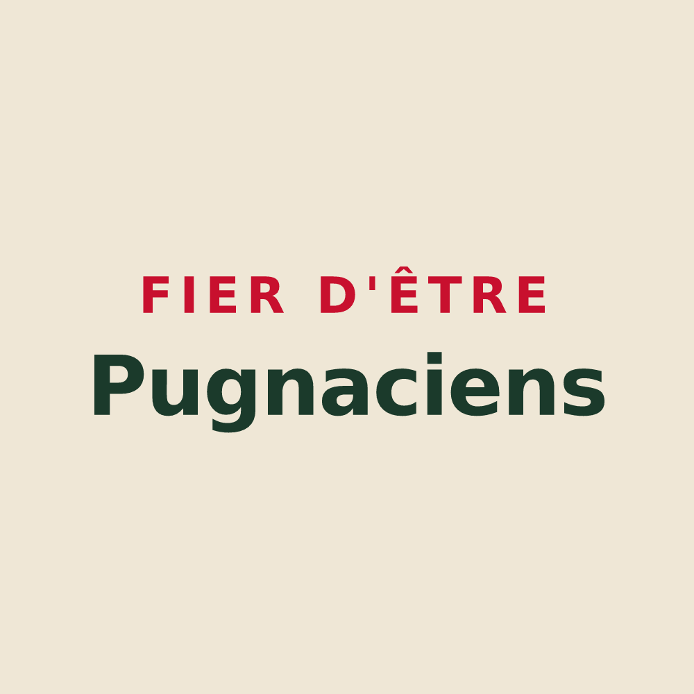 Tote bag « Fier d'être Pugnaciens » — design pour Pougne-Hérisson