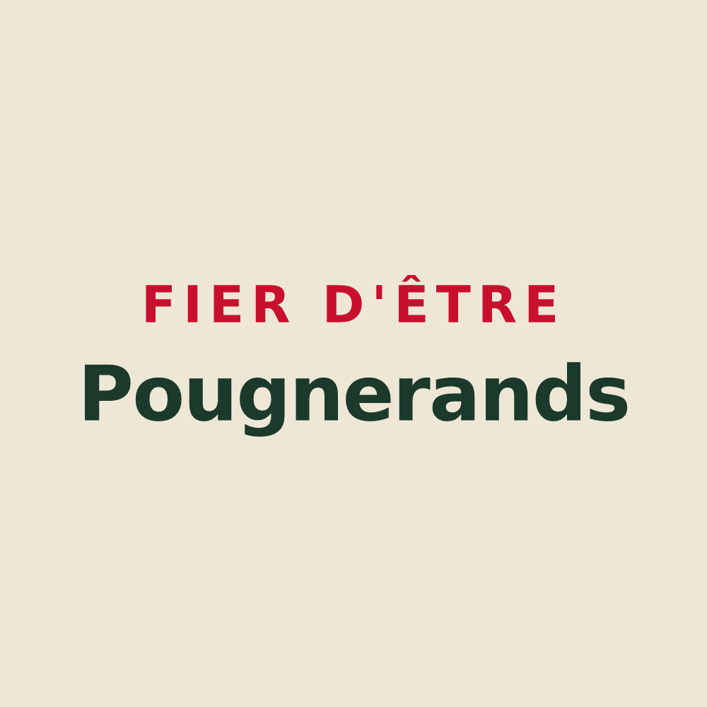 Tote bag « Fier d'être Pougnerands » — design pour Pougny