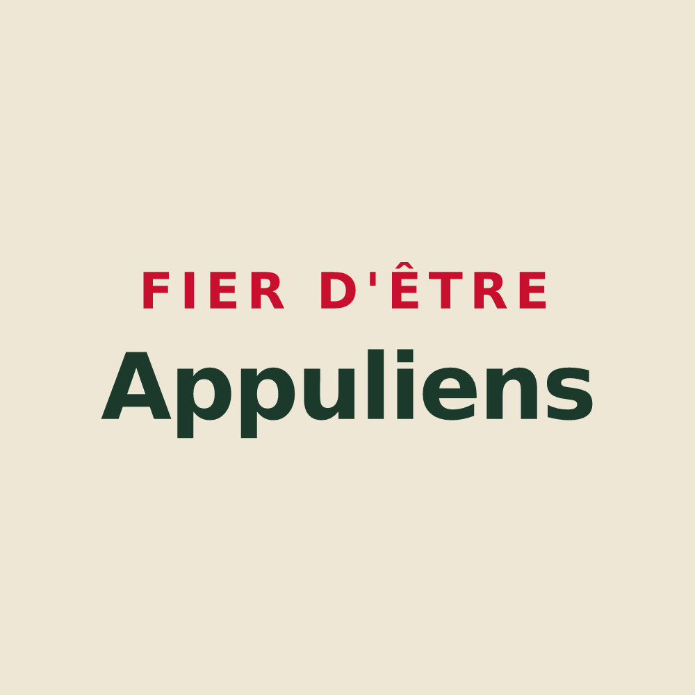 Tote bag « Fier d'être Appuliens » — design pour Pouilley-les-Vignes