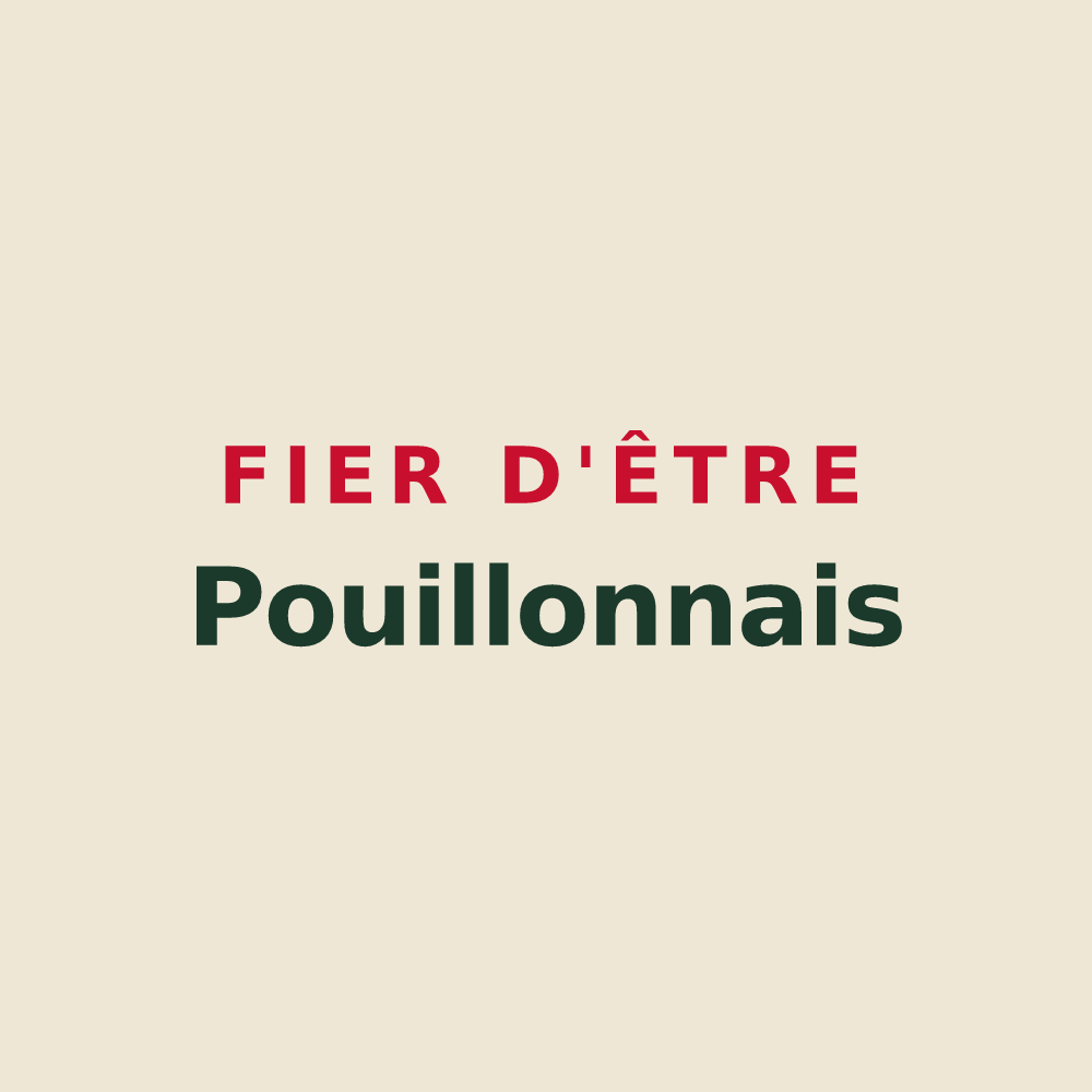 Tote bag « Fier d'être Pouillonnais » — design pour Pouillon