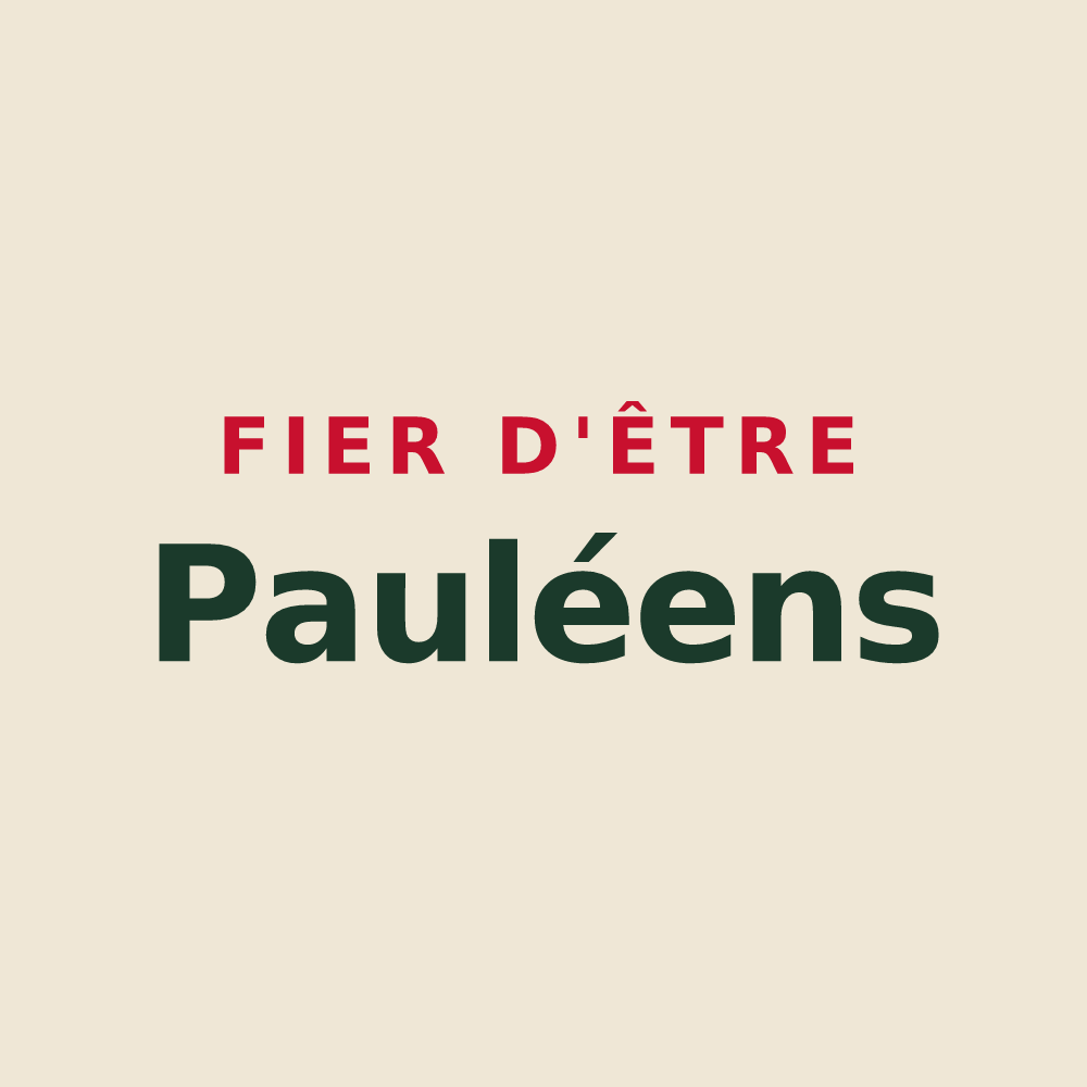 Tote bag « Fier d'être Pauléens » — design pour Pouilly