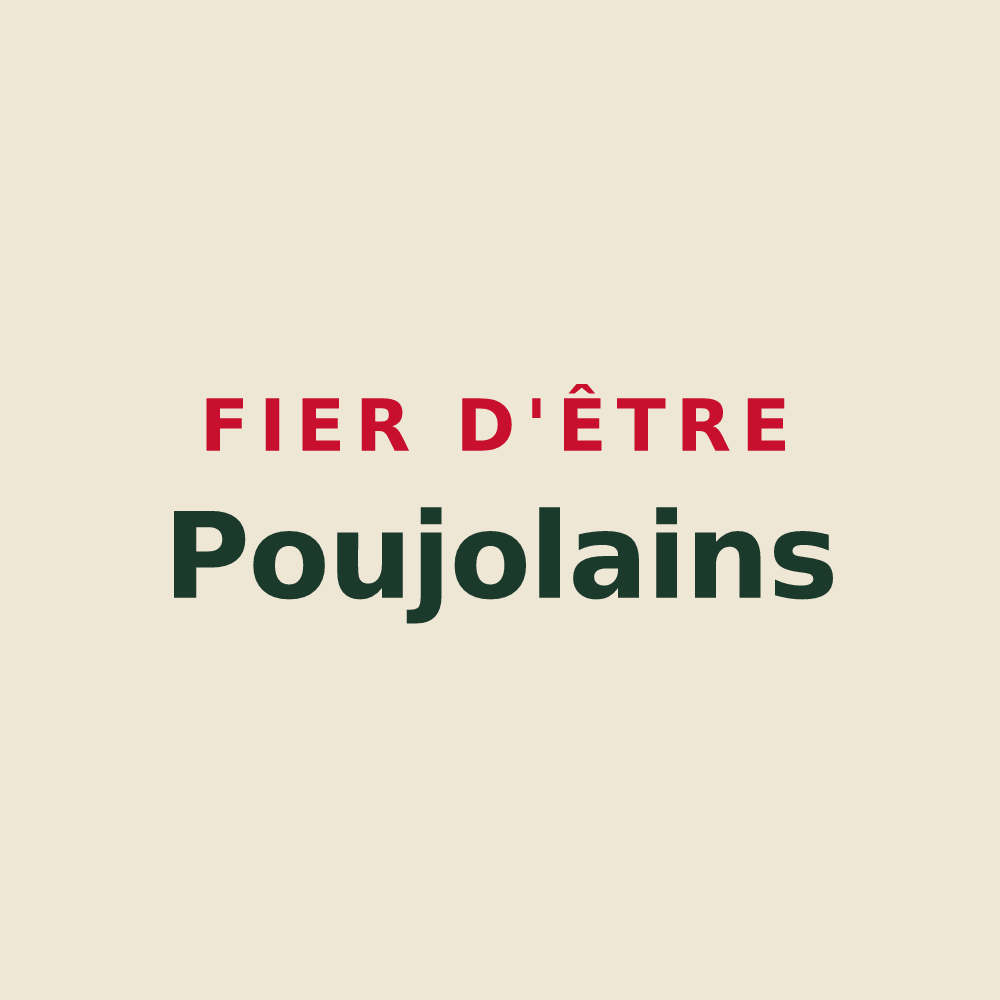 Tote bag « Fier d'être Poujolains » — design pour Poujols