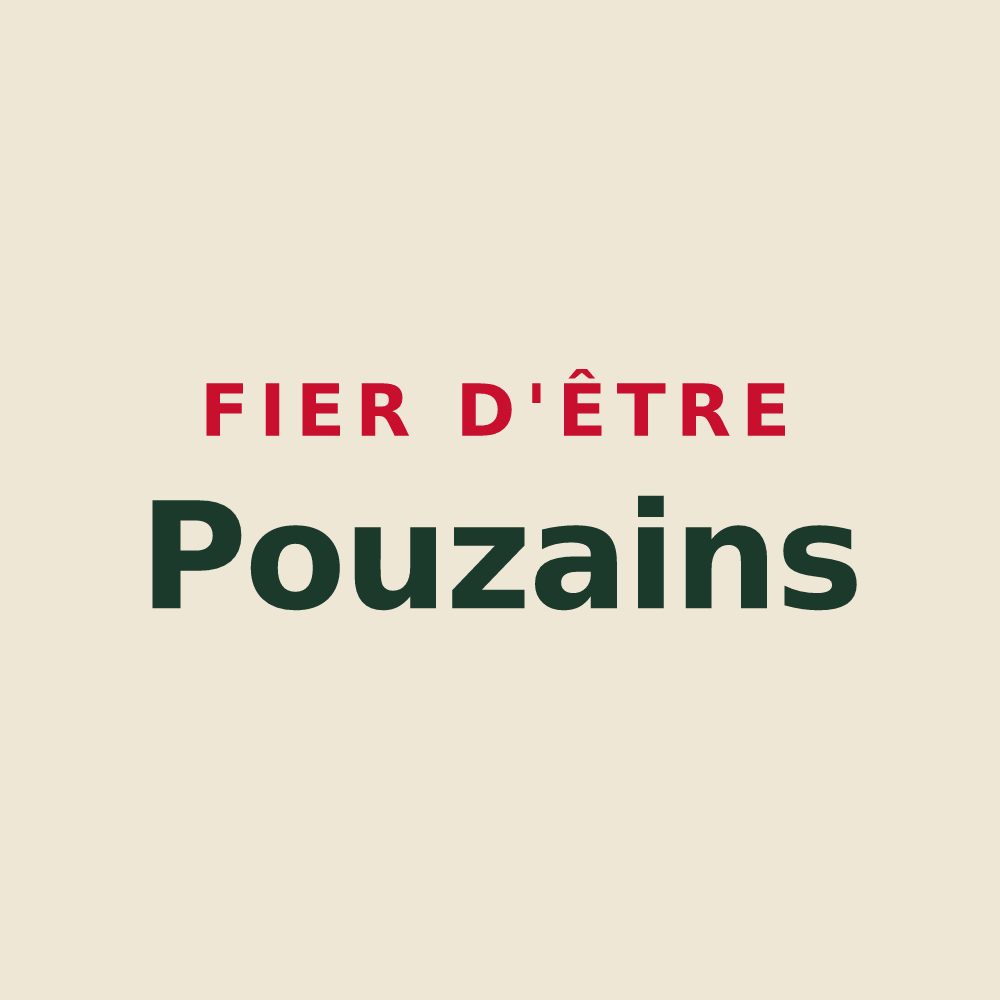 Tote bag « Fier d'être Pouzains » — design pour Pouze